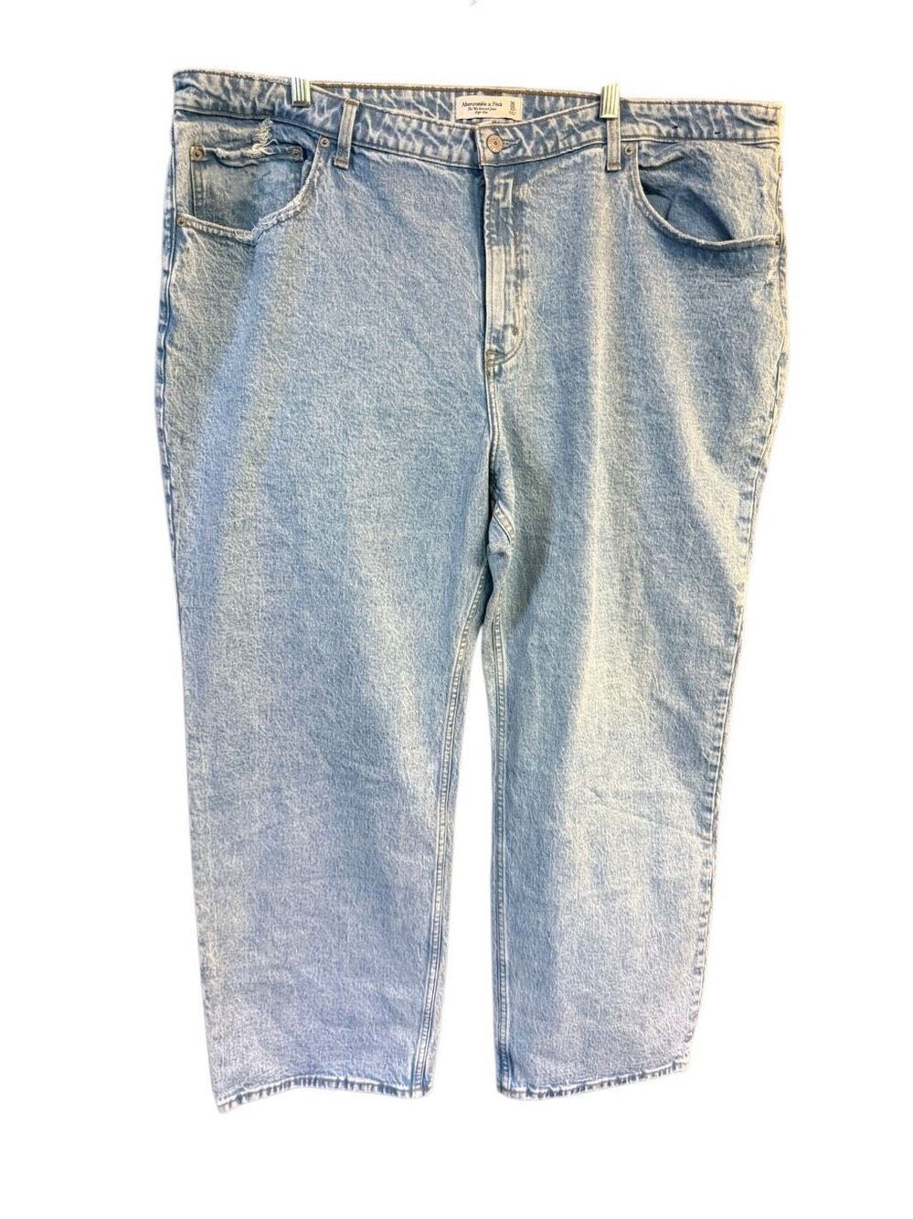 Abercrombie & Fitch High Rise/ Relaxed Jeans Sz 22 NWT